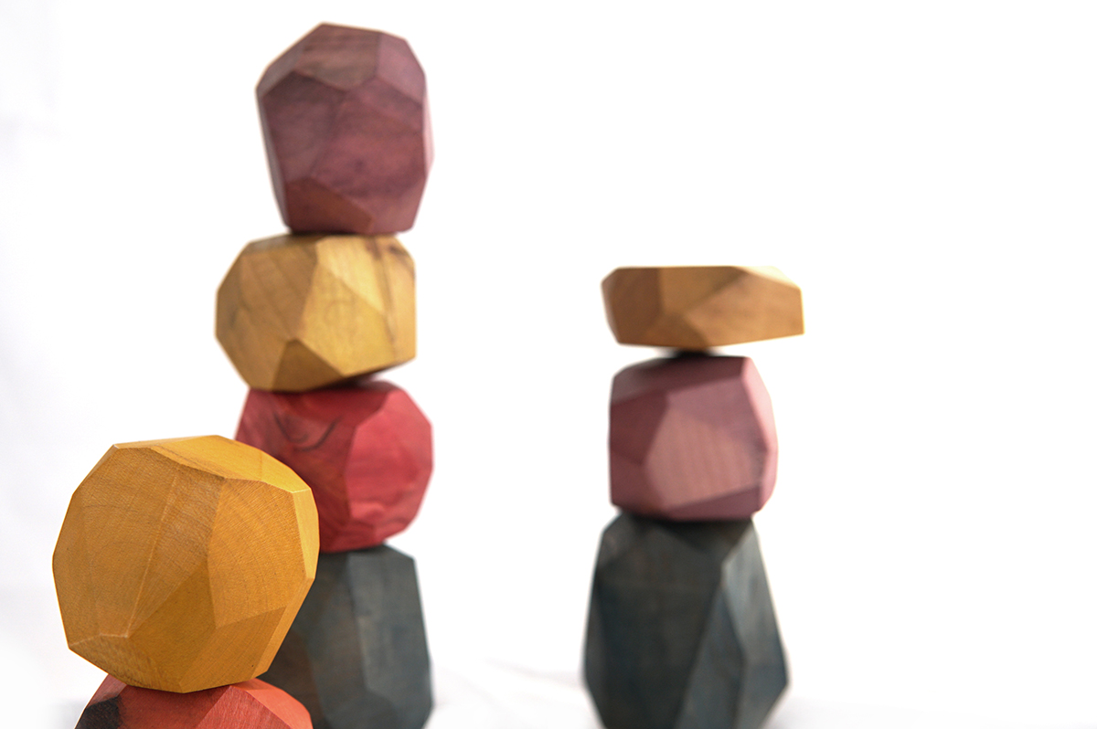 Zen Sen: Handbemalte Balanciersteine
